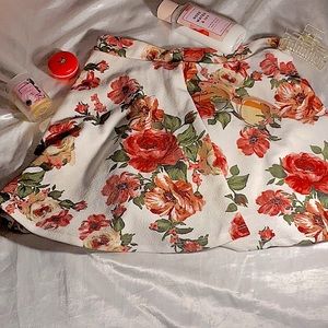 Floral skirt